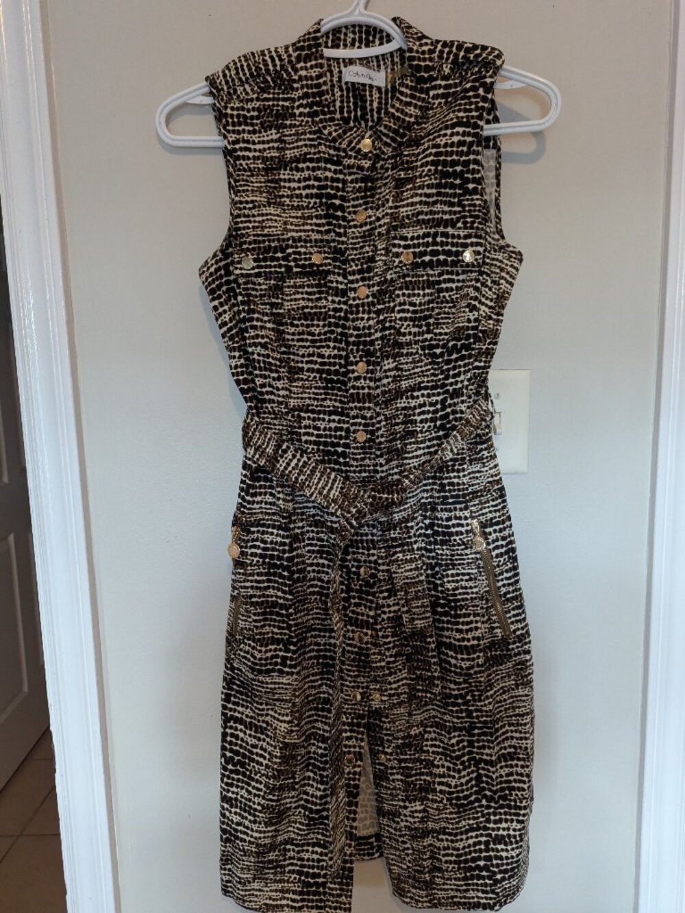 Calvin Klein midi dress